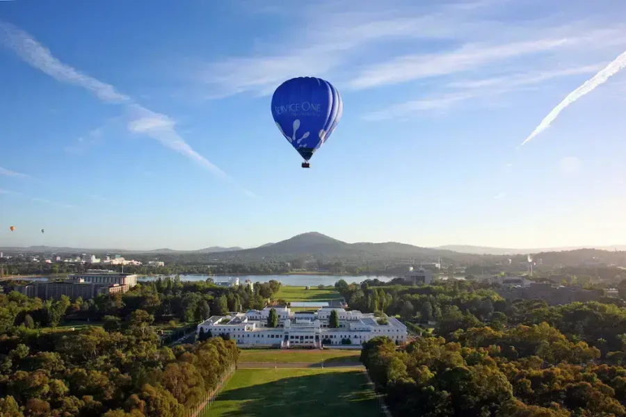 Hot air ballooning, Canberra, ACT