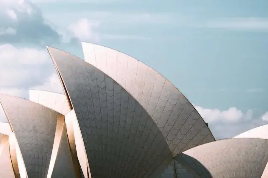 Dach des Opernhauses in Sydney